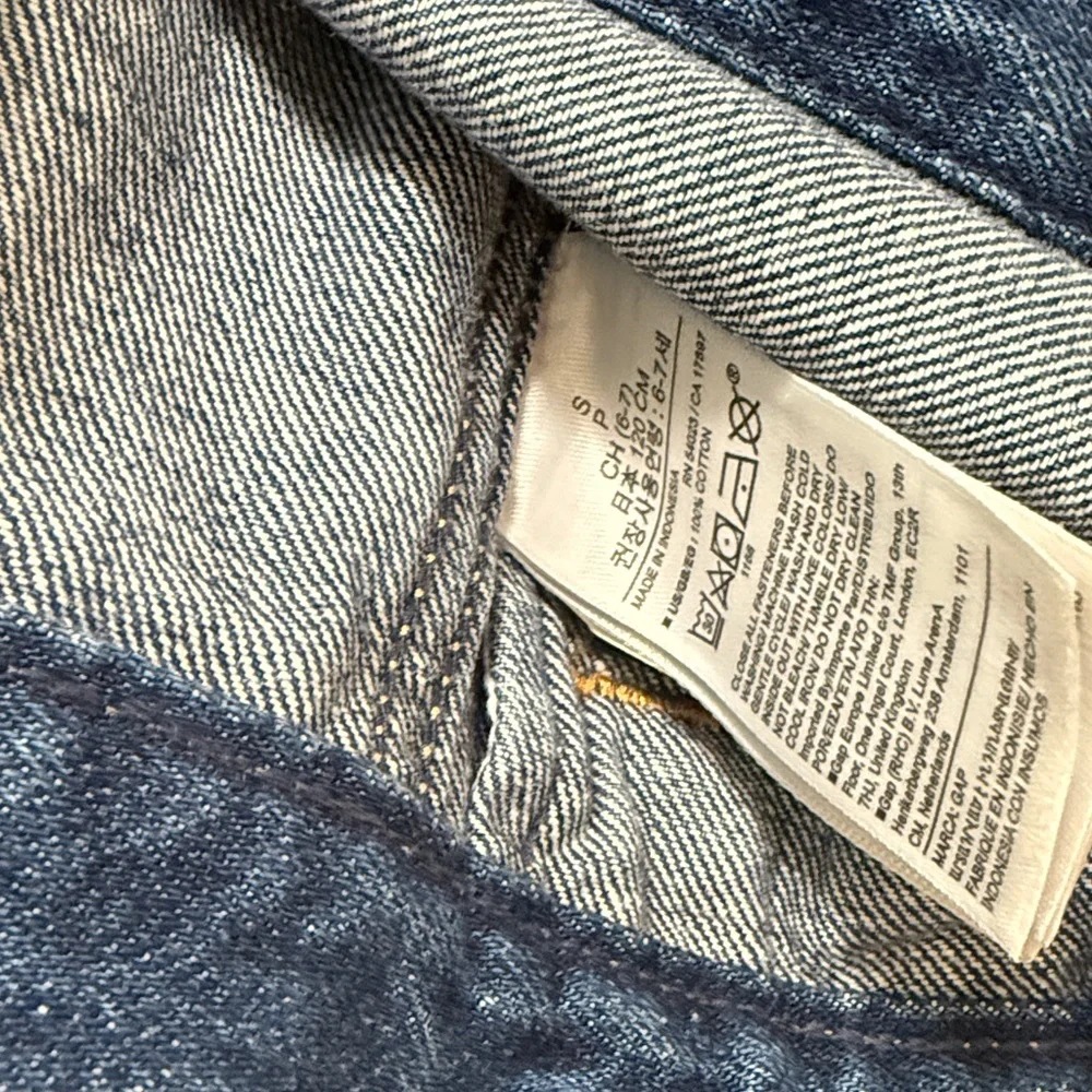 NWT GAP Kids x CULT GAIA Asymmetrical Denim Jacket